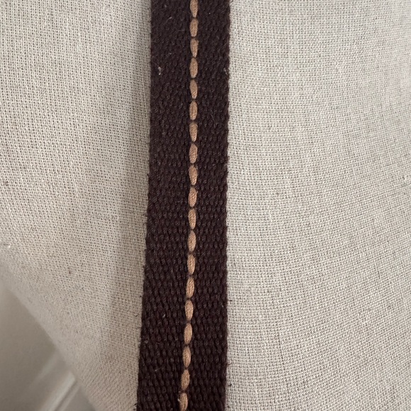 The Sak | 100% Genuine Leather | Two-Tone Brown & Black | Messenger Shoulder Bag - Picture 11 of 13